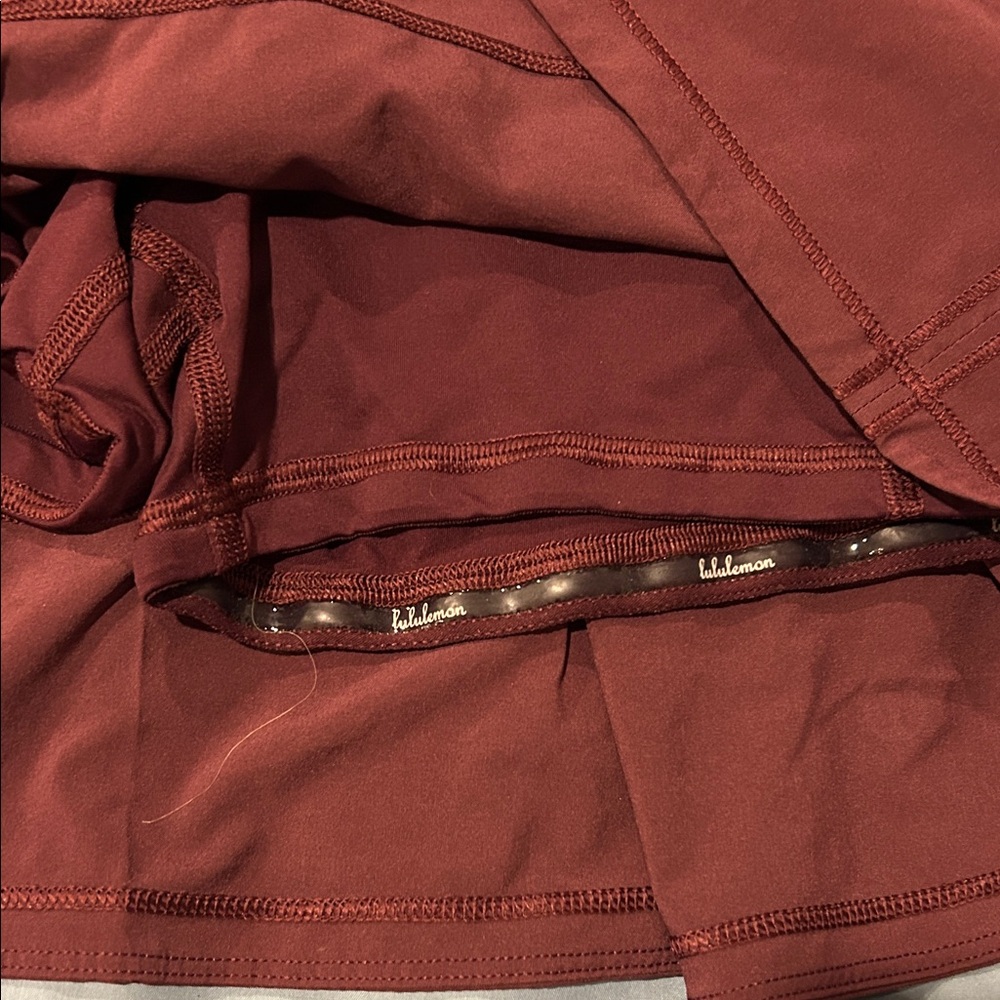 Wine red Lululemon Athletic Skirt - Picture 2 of 5
